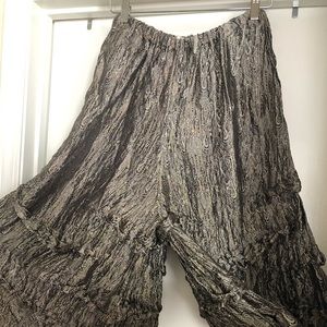 Krista Larson 100% Silk Pants